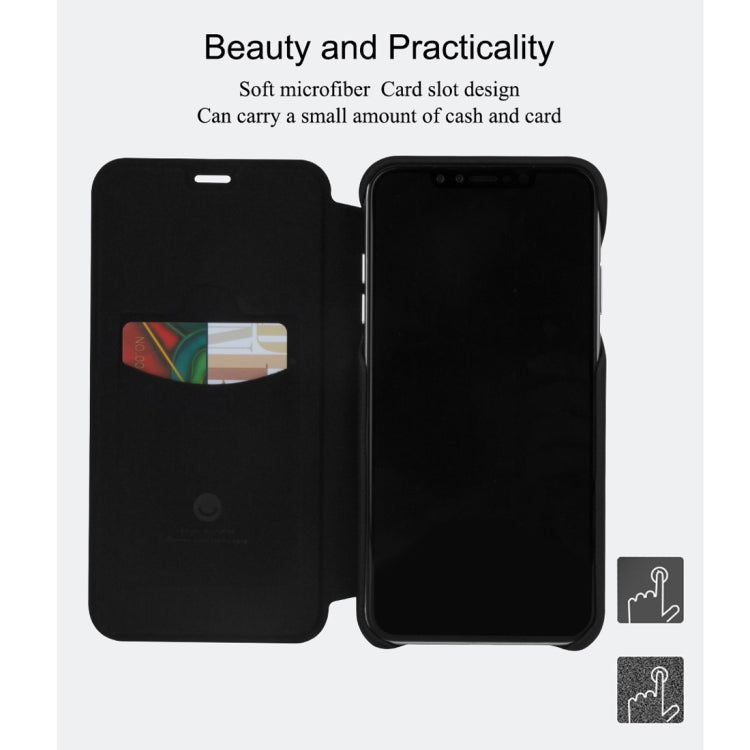 For iPhone XS Max lenuo Ledream Series Litchi Texture Horizontal Flip PU Leather Case with Card Slot