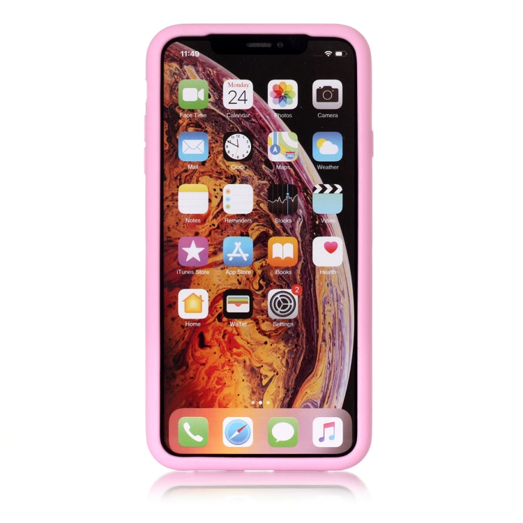 For iPhone XS Max Game Boy Pattern Silicone Protective Case