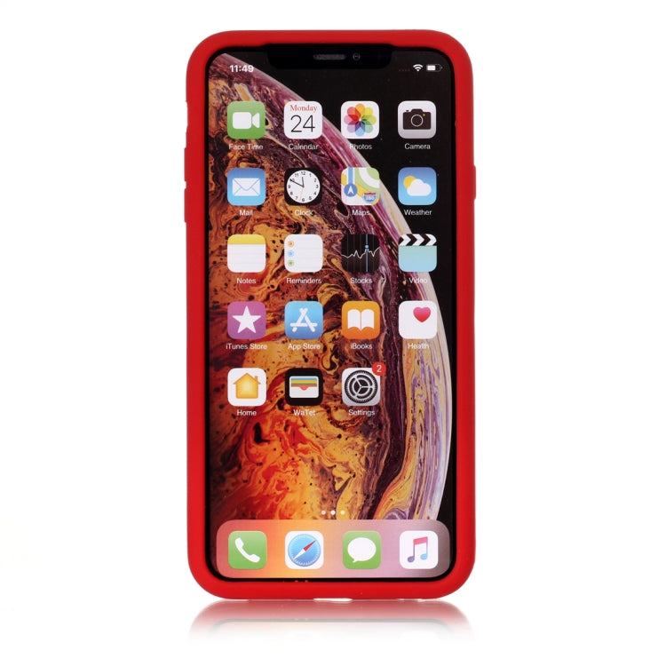 For iPhone XS Max Game Boy Pattern Silicone Protective Case