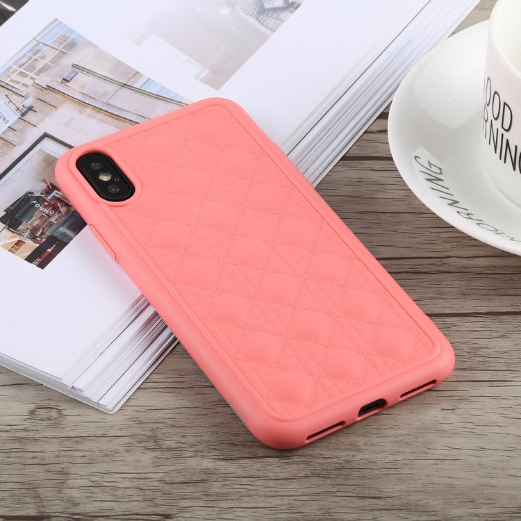 For iPhone XS Max TOTUDESIGN Deo Series Shockproof TPU+PU Case