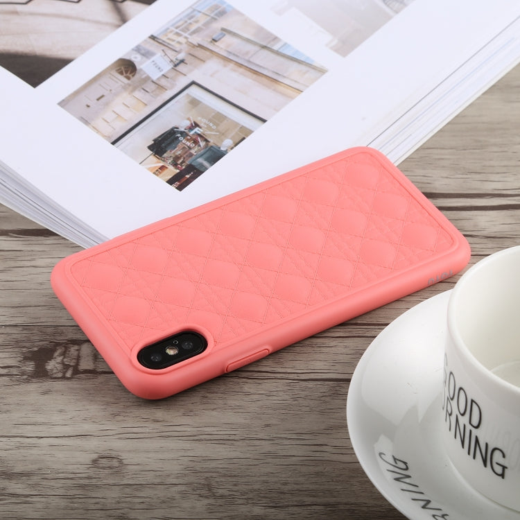 For iPhone XS Max TOTUDESIGN Deo Series Shockproof TPU+PU Case
