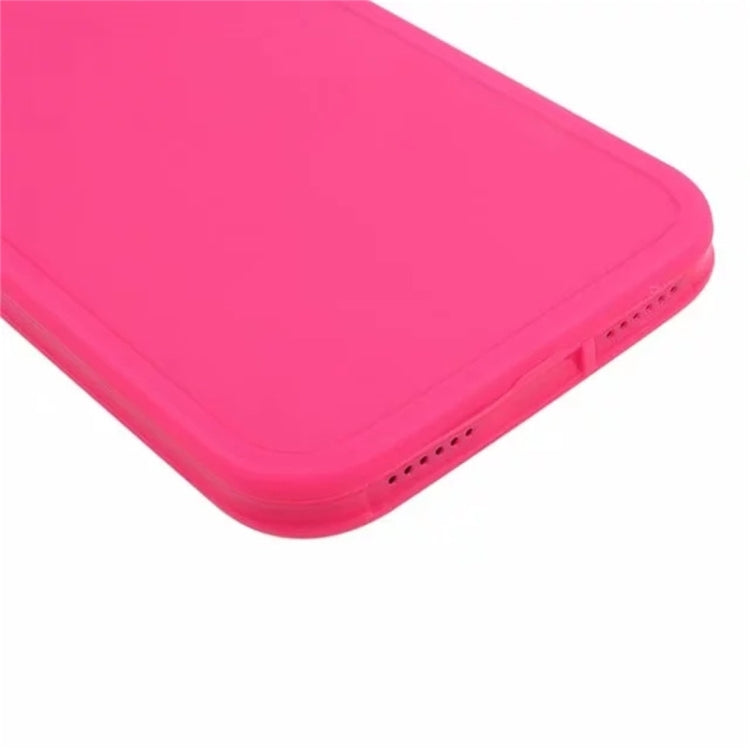 For iPhone XS Max Waterproof Pure Color Soft Protector Case