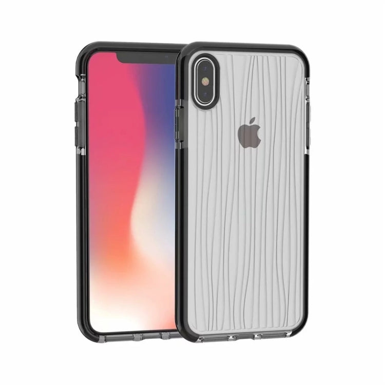 For iPhone XS Max Ripples Pattern TPU Protective Case