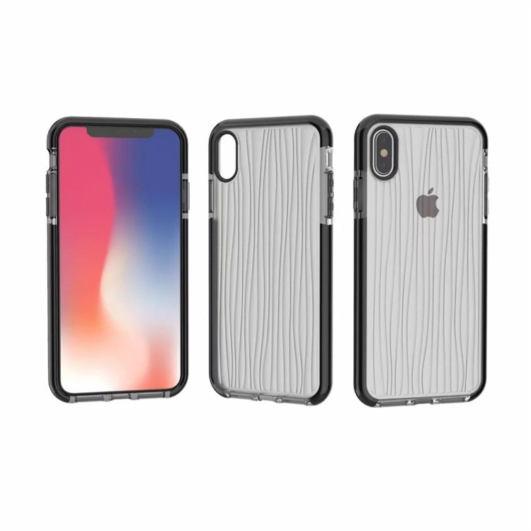 For iPhone XS Max Ripples Pattern TPU Protective Case