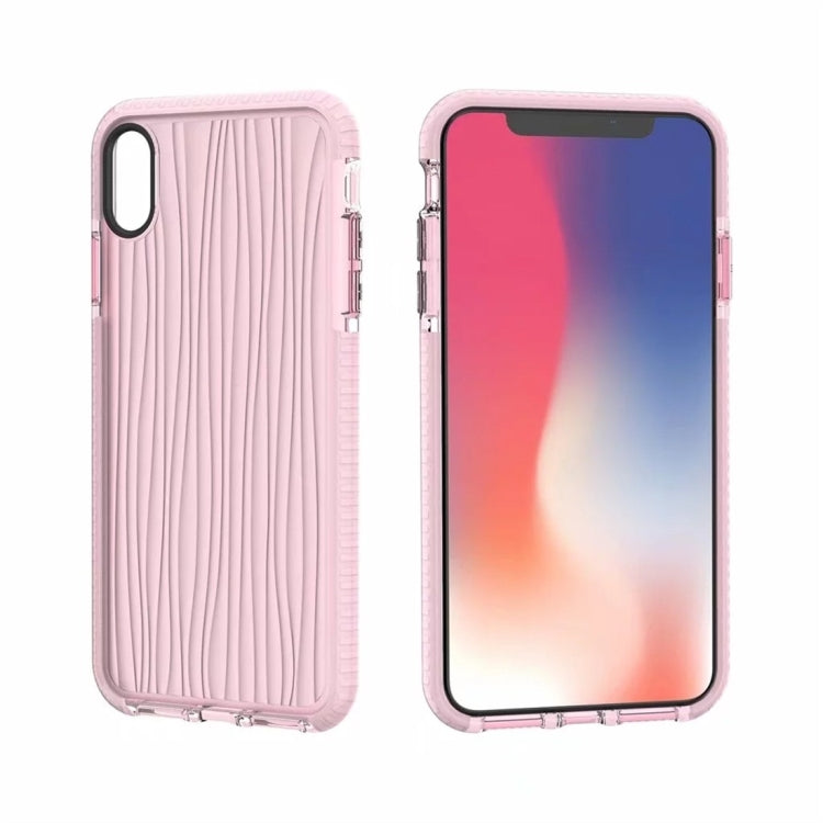For iPhone XS Max Ripples Pattern TPU Protective Case