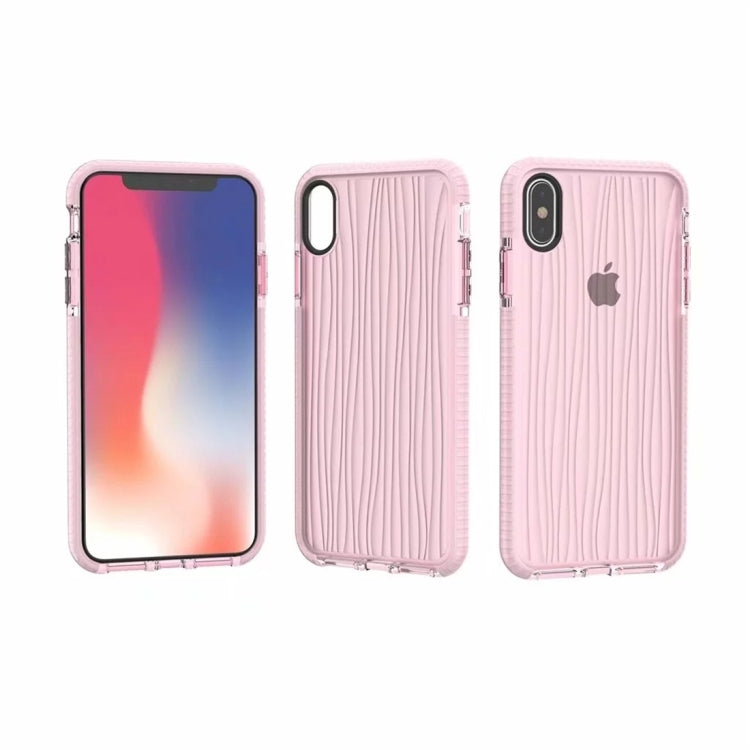 For iPhone XS Max Ripples Pattern TPU Protective Case