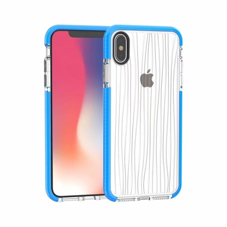 For iPhone XS Max Ripples Pattern TPU Protective Case