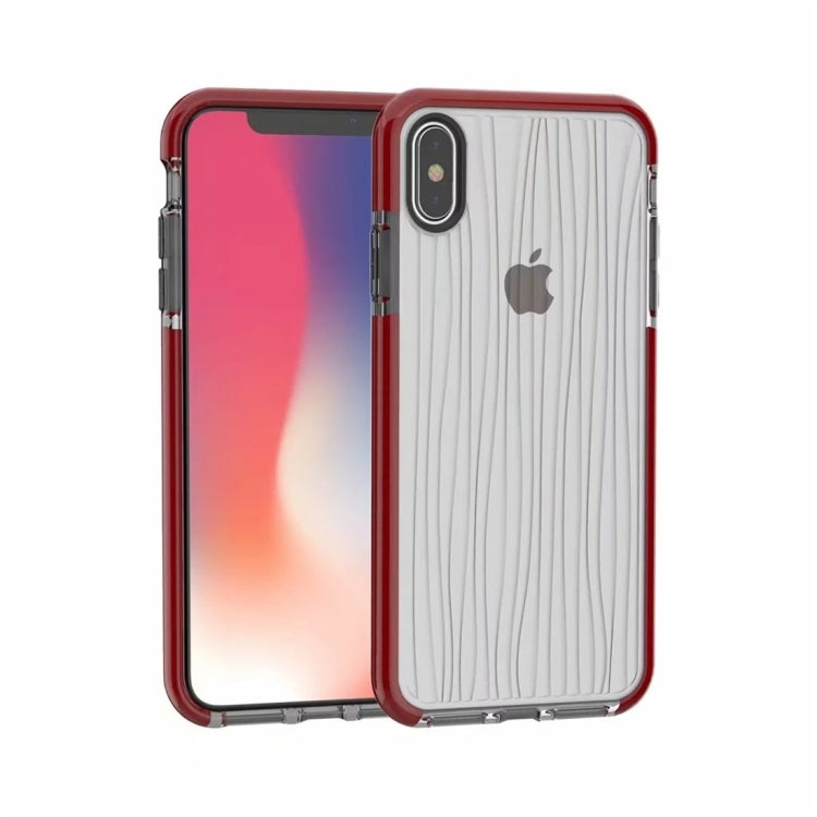 For iPhone XS Max Ripples Pattern TPU Protective Case