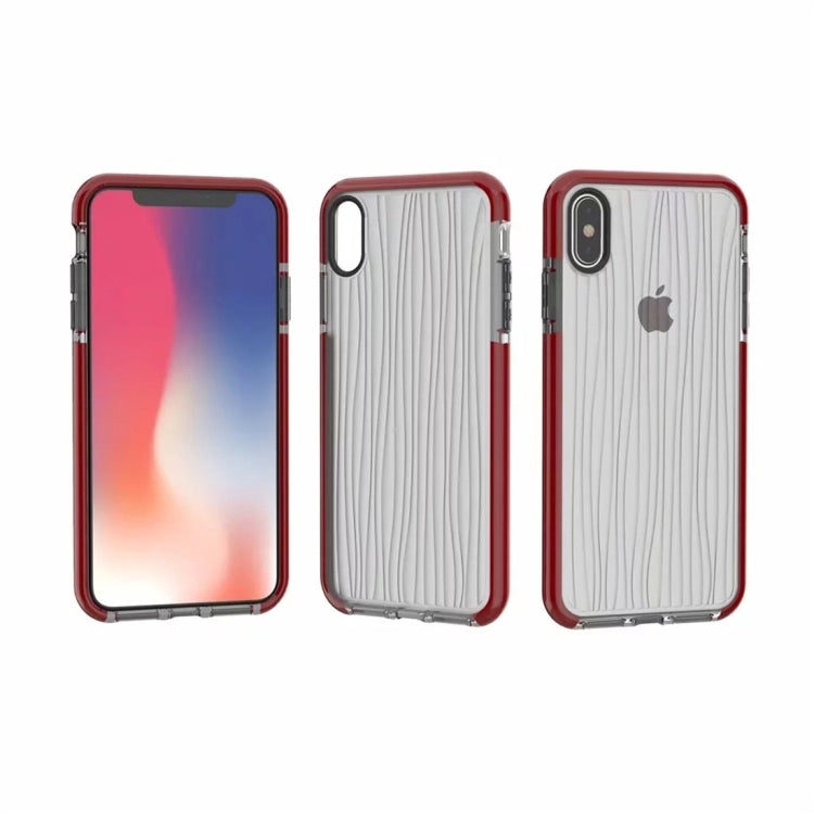 For iPhone XS Max Ripples Pattern TPU Protective Case