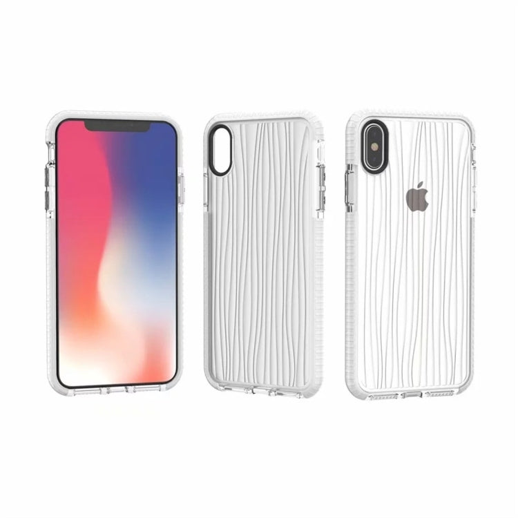 For iPhone XS Max Ripples Pattern TPU Protective Case