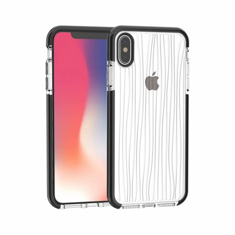For iPhone XS Max Ripples Pattern TPU Protective Case