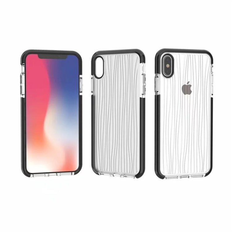 For iPhone XS Max Ripples Pattern TPU Protective Case