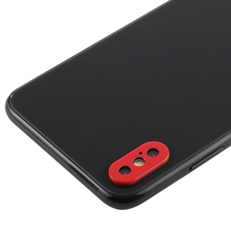 Rear Camera Lens Protection Ring Cover with Tray Eject Tool Needle For iPhone XS Max