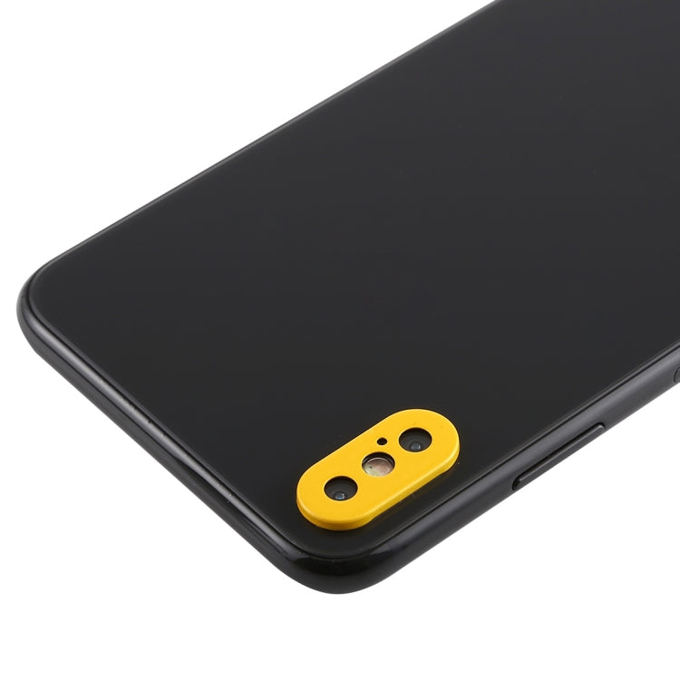 Rear Camera Lens Protection Ring Cover with Tray Eject Tool Needle For iPhone XS Max