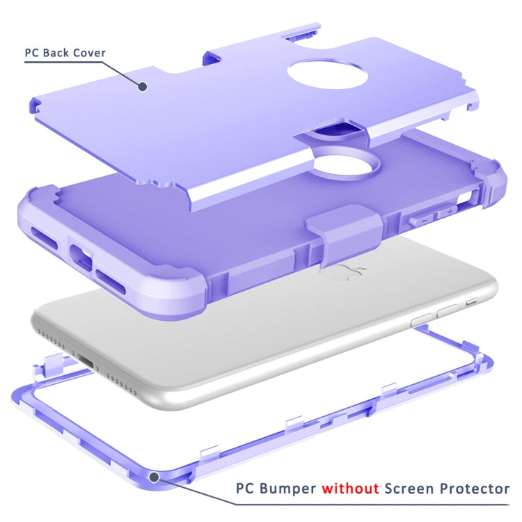 For iPhone XS Max Dropproof PC + Silicone Case