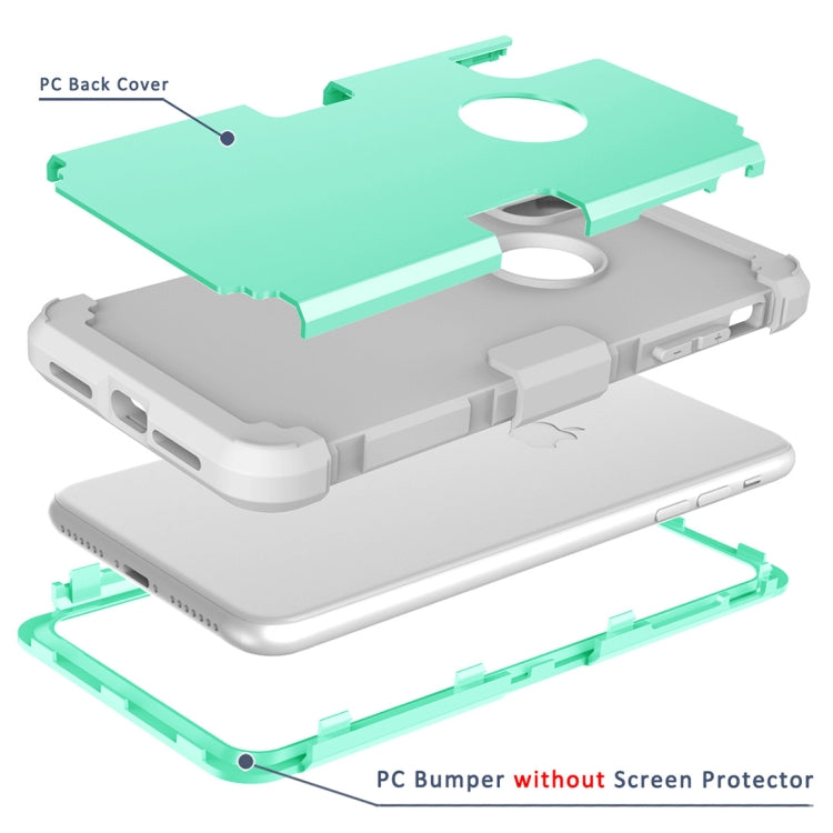 For iPhone XS Max Dropproof PC + Silicone Case