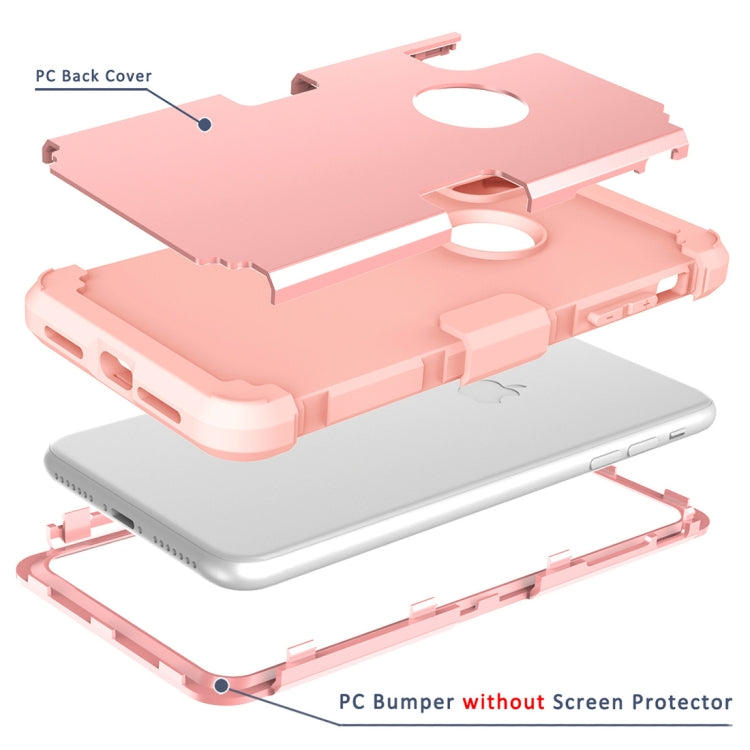 For iPhone XS Max Dropproof PC + Silicone Case
