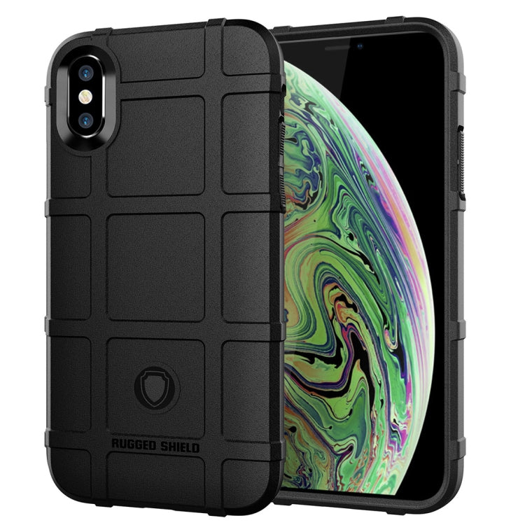 For iPhone XS Max Full Coverage Shockproof TPU Case