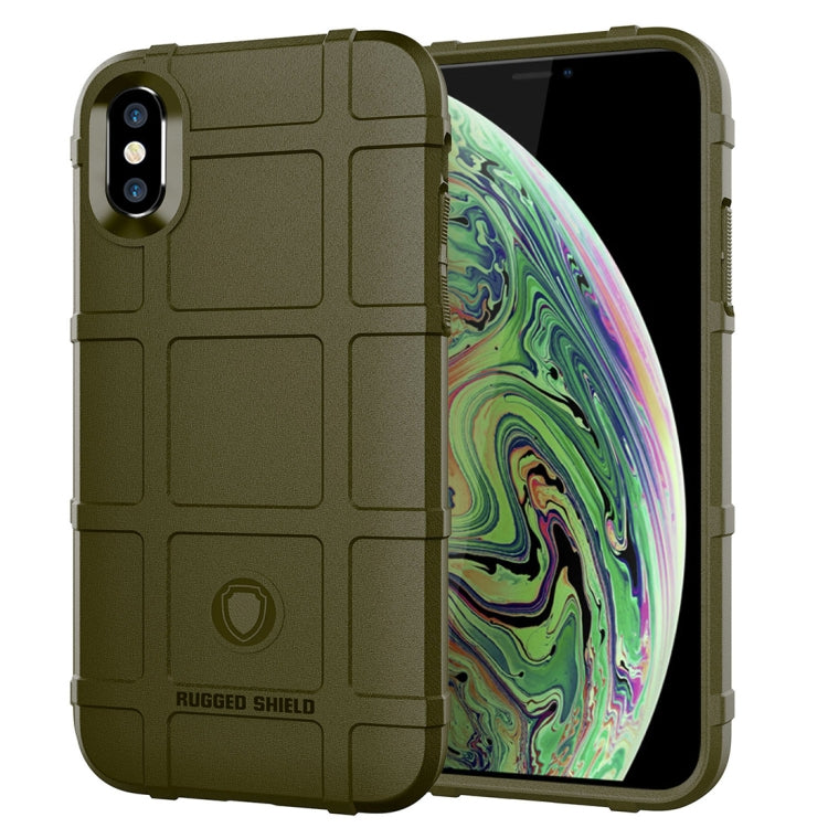 For iPhone XS Max Full Coverage Shockproof TPU Case