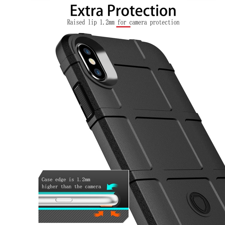 For iPhone XS Max Full Coverage Shockproof TPU Case