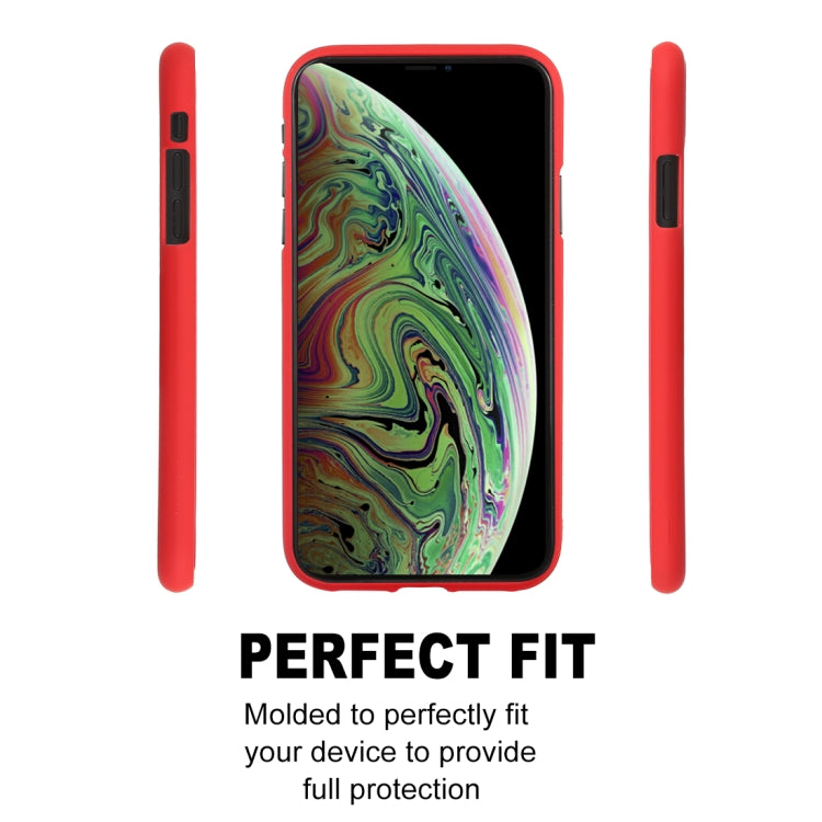 For iPhone XS Max GOOSPERY SOFT FEELING Liquid TPU Drop-proof Soft Protective Case