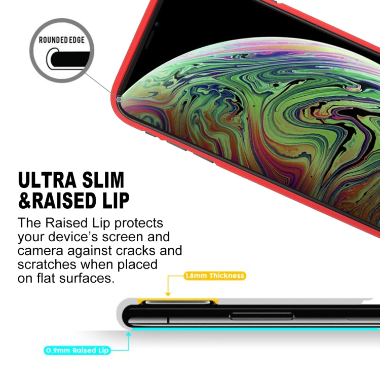 For iPhone XS Max GOOSPERY SOFT FEELING Liquid TPU Drop-proof Soft Protective Case