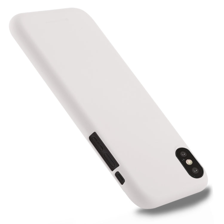 For iPhone XS Max GOOSPERY SOFT FEELING Liquid TPU Drop-proof Soft Protective Case