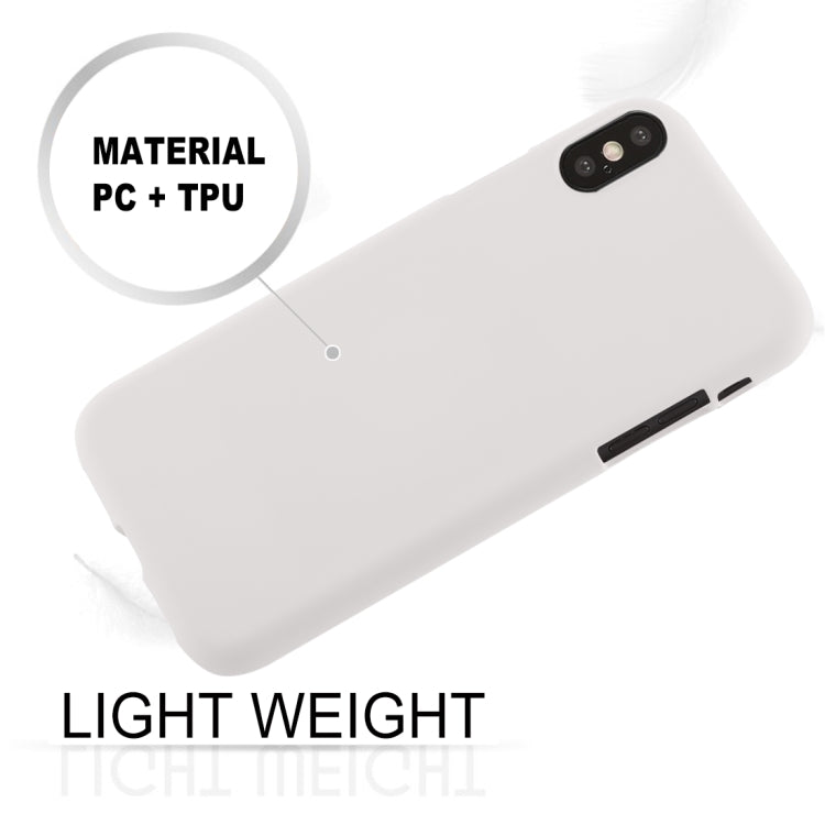 For iPhone XS Max GOOSPERY SOFT FEELING Liquid TPU Drop-proof Soft Protective Case