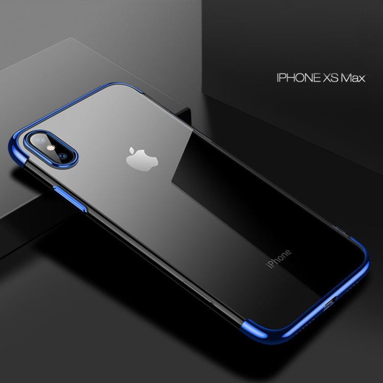 For iPhone XS Max CAFELE Ultra-thin Electroplating Soft TPU Shockproof Protective Case