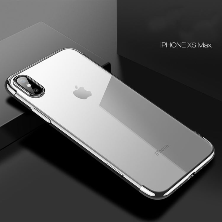 For iPhone XS Max CAFELE Ultra-thin Electroplating Soft TPU Shockproof Protective Case