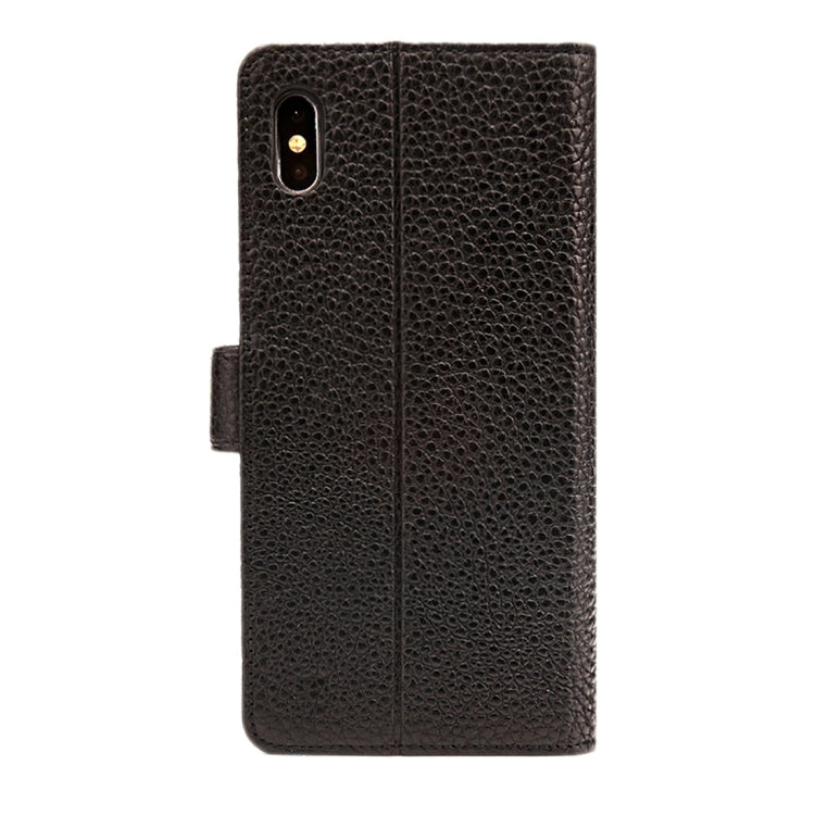 For iPhone XS Max Pierre Cardin PCS-P08 Horizontal Flip Leather Case with Holder & Card Slot