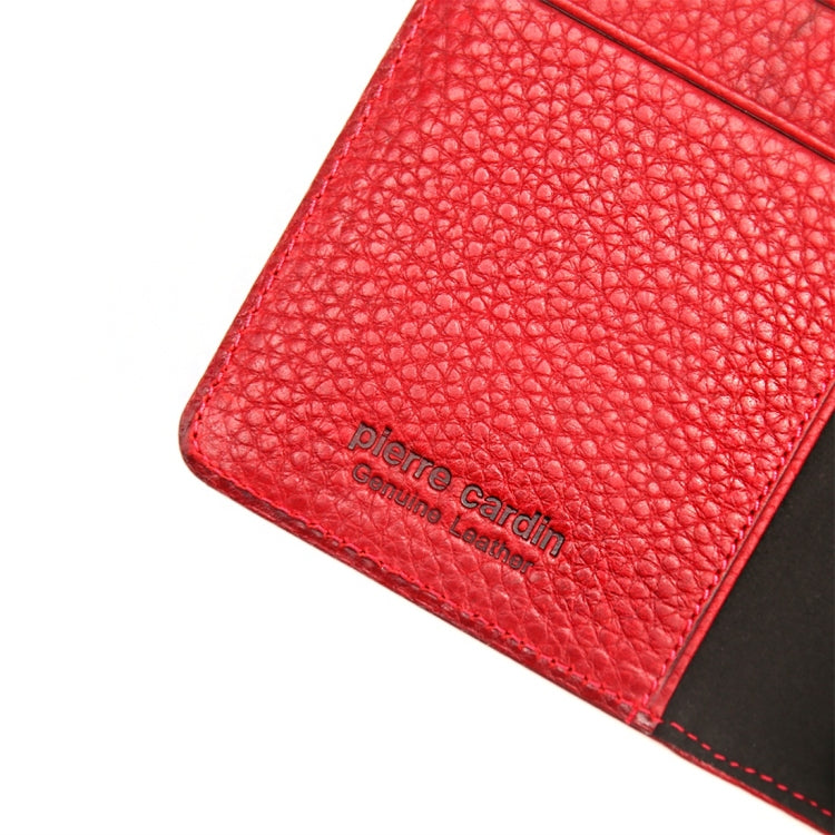 For iPhone XS Max Pierre Cardin PCS-P08 Horizontal Flip Leather Case with Holder & Card Slot