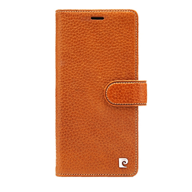 For iPhone XS Max Pierre Cardin PCS-P08 Horizontal Flip Leather Case with Holder & Card Slot