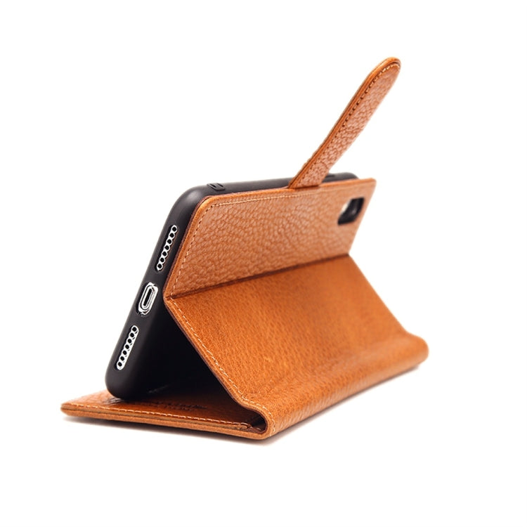 For iPhone XS Max Pierre Cardin PCS-P08 Horizontal Flip Leather Case with Holder & Card Slot