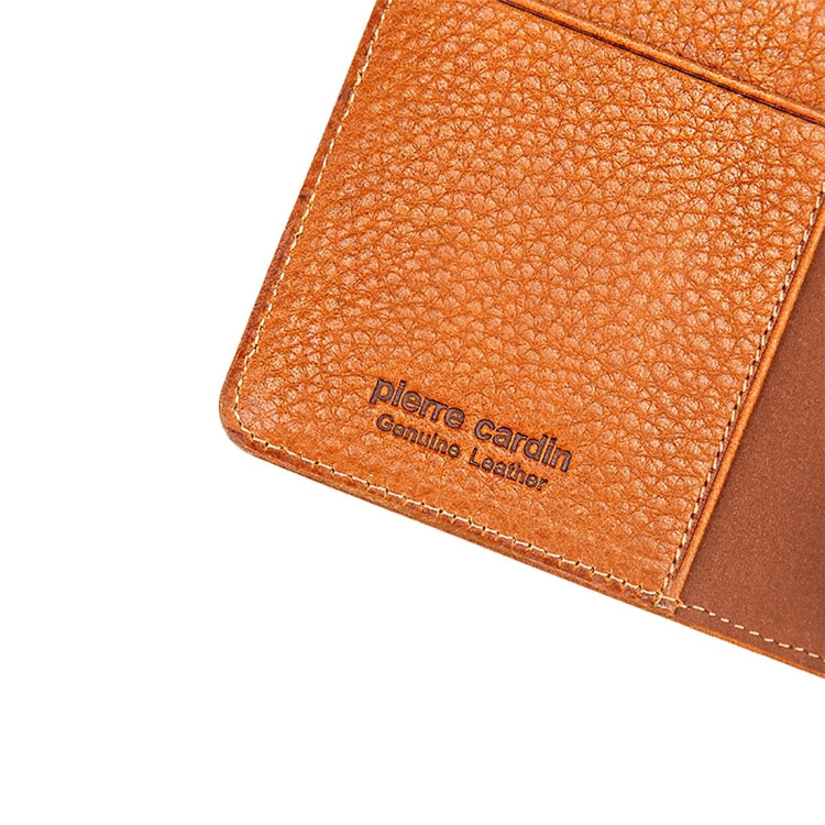 For iPhone XS Max Pierre Cardin PCS-P08 Horizontal Flip Leather Case with Holder & Card Slot