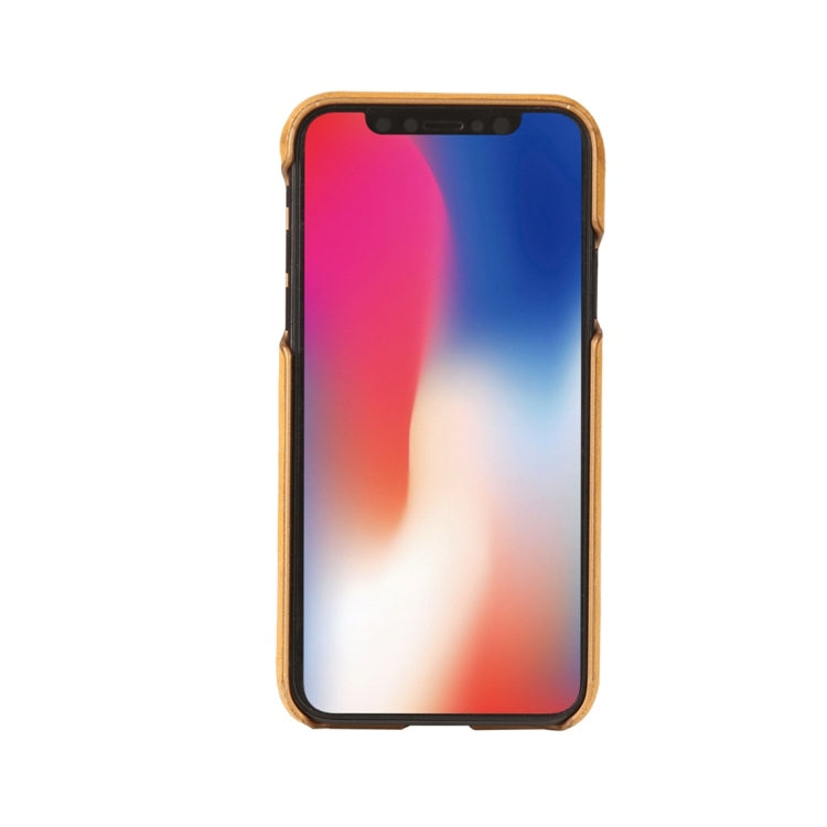 For iPhone XS Max Pierre Cardin PCS-S05 Litchi Texture Shockproof Leather Protective Case