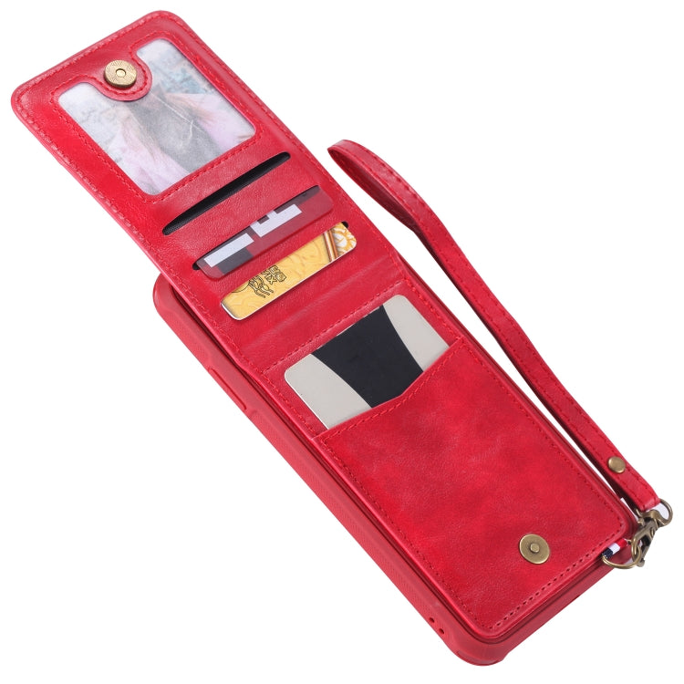 For iPhone XS Max Vertical Flip Fashion Shockproof Leather Case with Holder & Photo Frame & Card Slots & Lanyard