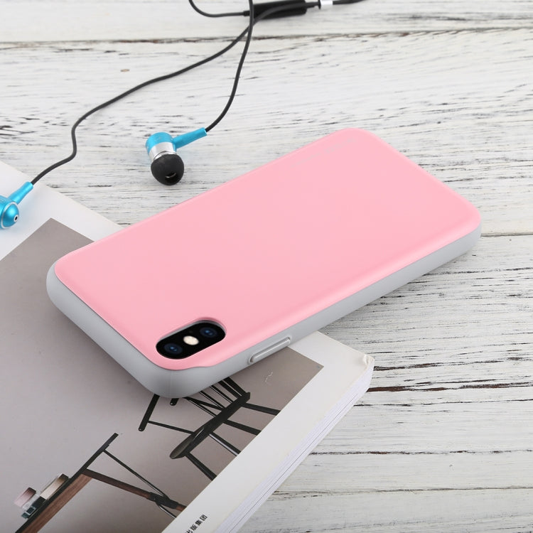 For iPhone XS Max GOOSPERY Sky Slide Bumper TPU + PC Case,with Card Slot