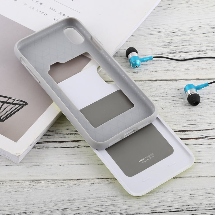 For iPhone XS Max GOOSPERY Sky Slide Bumper TPU + PC Case,with Card Slot