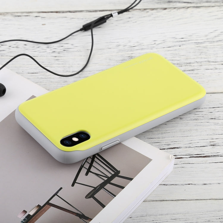 For iPhone XS Max GOOSPERY Sky Slide Bumper TPU + PC Case,with Card Slot