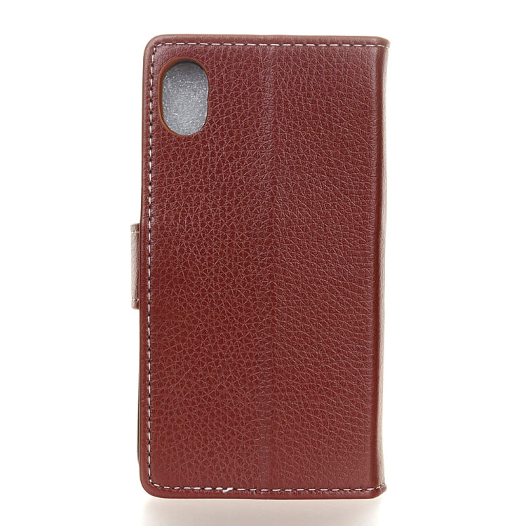 For iPhone XS Max Litchi Texture Horizontal Flip Leather Case with Holder & Card Slots & Wallet