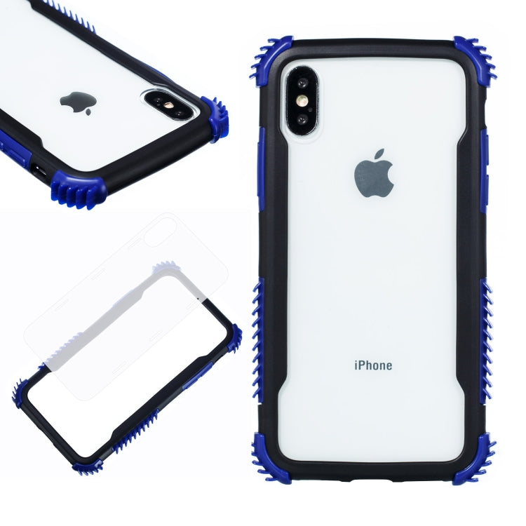 For iPhone XS Max Blade Acrylic + TPU Shockproof Protective Case
