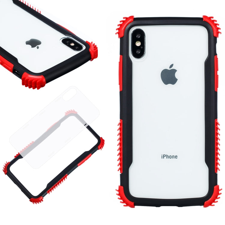 For iPhone XS Max Blade Acrylic + TPU Shockproof Protective Case