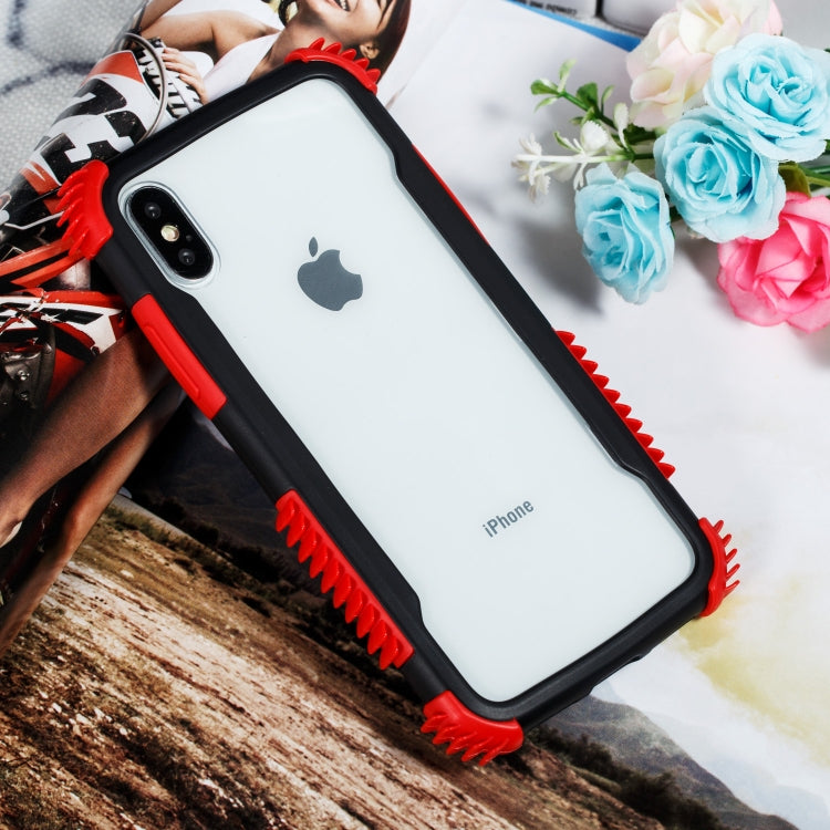 For iPhone XS Max Blade Acrylic + TPU Shockproof Protective Case
