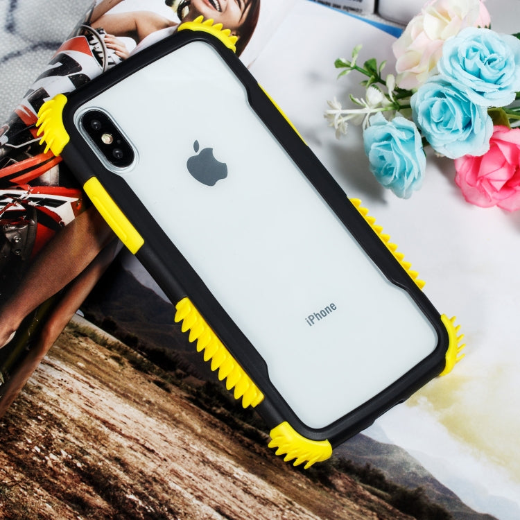 For iPhone XS Max Blade Acrylic + TPU Shockproof Protective Case