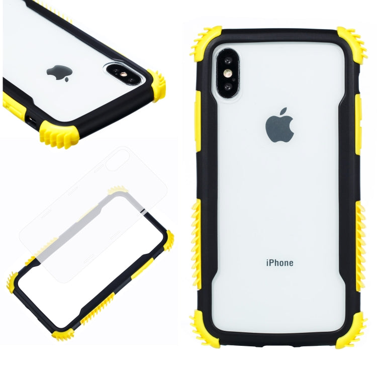 For iPhone XS Max Blade Acrylic + TPU Shockproof Protective Case