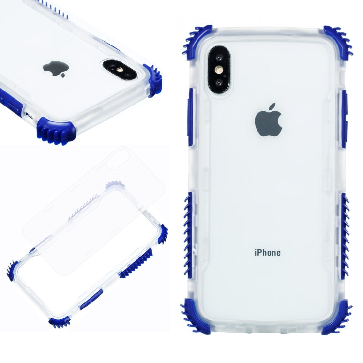 For iPhone XS Max Blade Acrylic + TPU Shockproof Protective Case