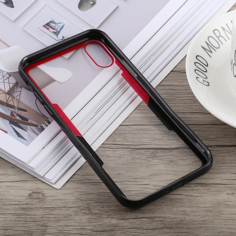 For iPhone XS Max Acrylic + TPU Shockproof Case