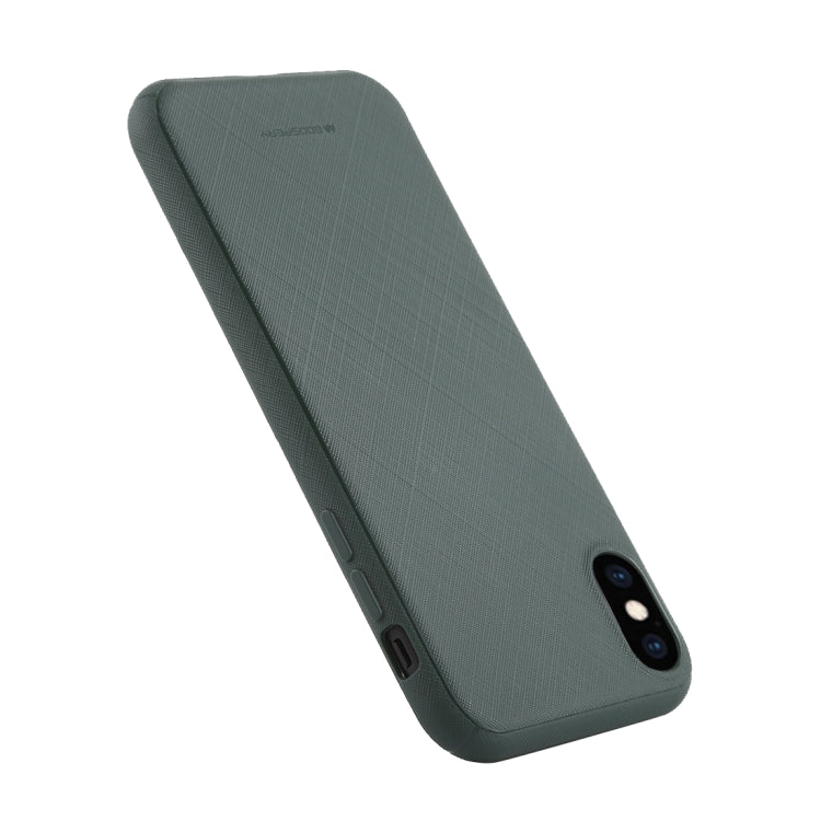 For iPhone XS Max GOOSPERY STYLE LUX Shockproof Soft TPU Case