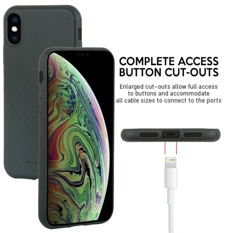 For iPhone XS Max GOOSPERY STYLE LUX Shockproof Soft TPU Case